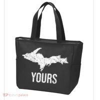 Upper Peninsula UP Yours Yooper Pride Michigan Roots Tote Bag thumb 3