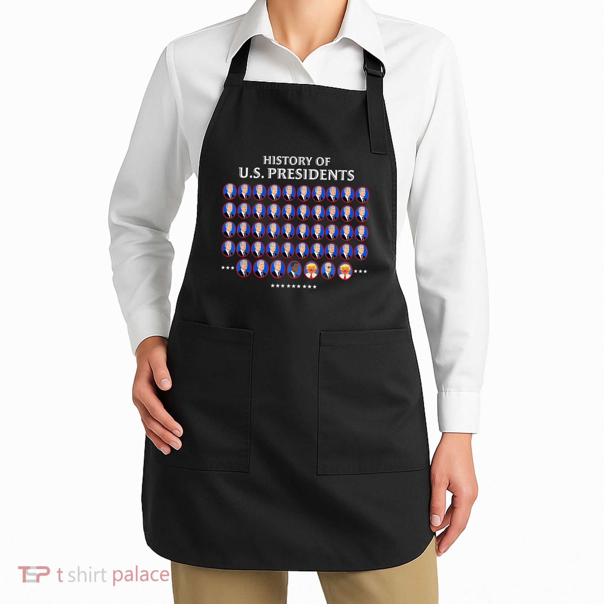 Us Presidents Apron