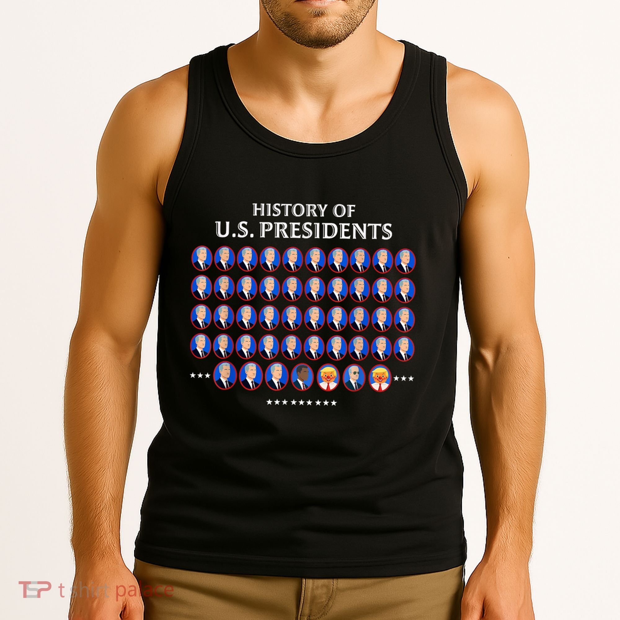 Us Presidents Tank Top