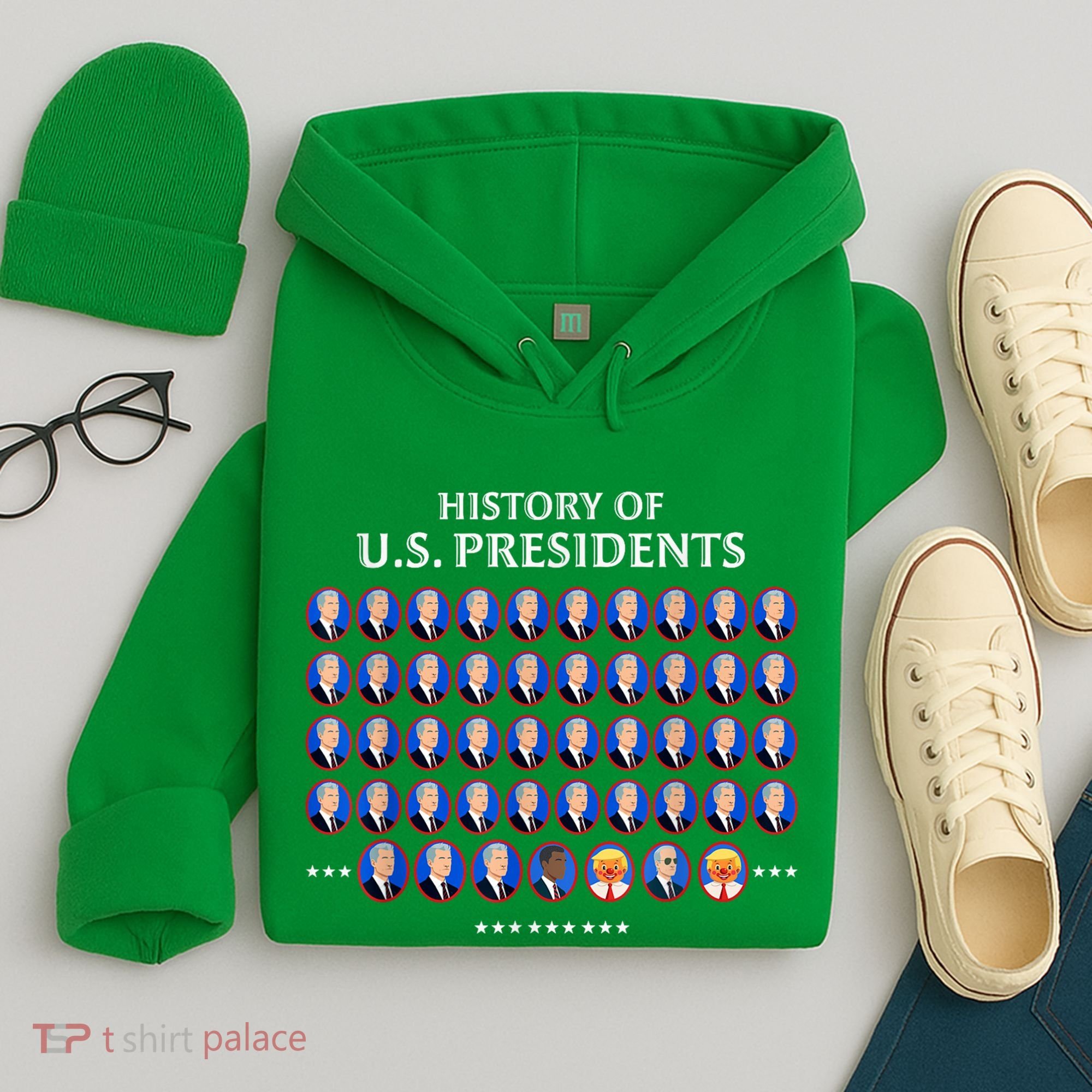 Us Presidents Hoodie