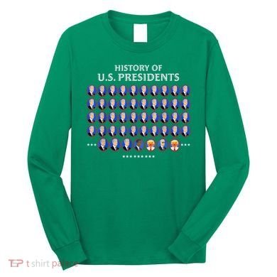 Us Presidents Long Sleeve Shirt