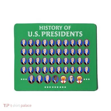 Us Presidents Mousepad