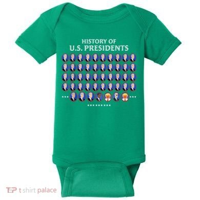 Us Presidents Baby Bodysuit