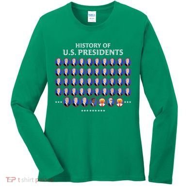 Us Presidents Women's Long Sleeve Shirt