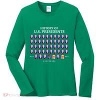 Us Presidents Women's Long Sleeve Shirt thumb 0
