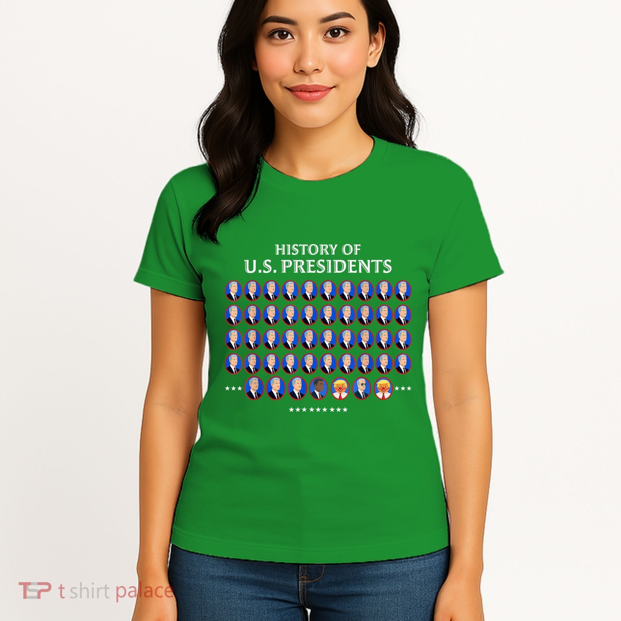 Us Presidents Women's T-Shirt