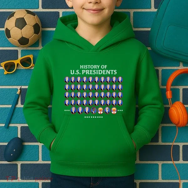 Us Presidents Kids Hoodie