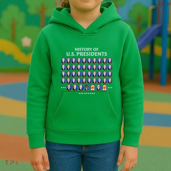 Us Presidents Kids Hoodie