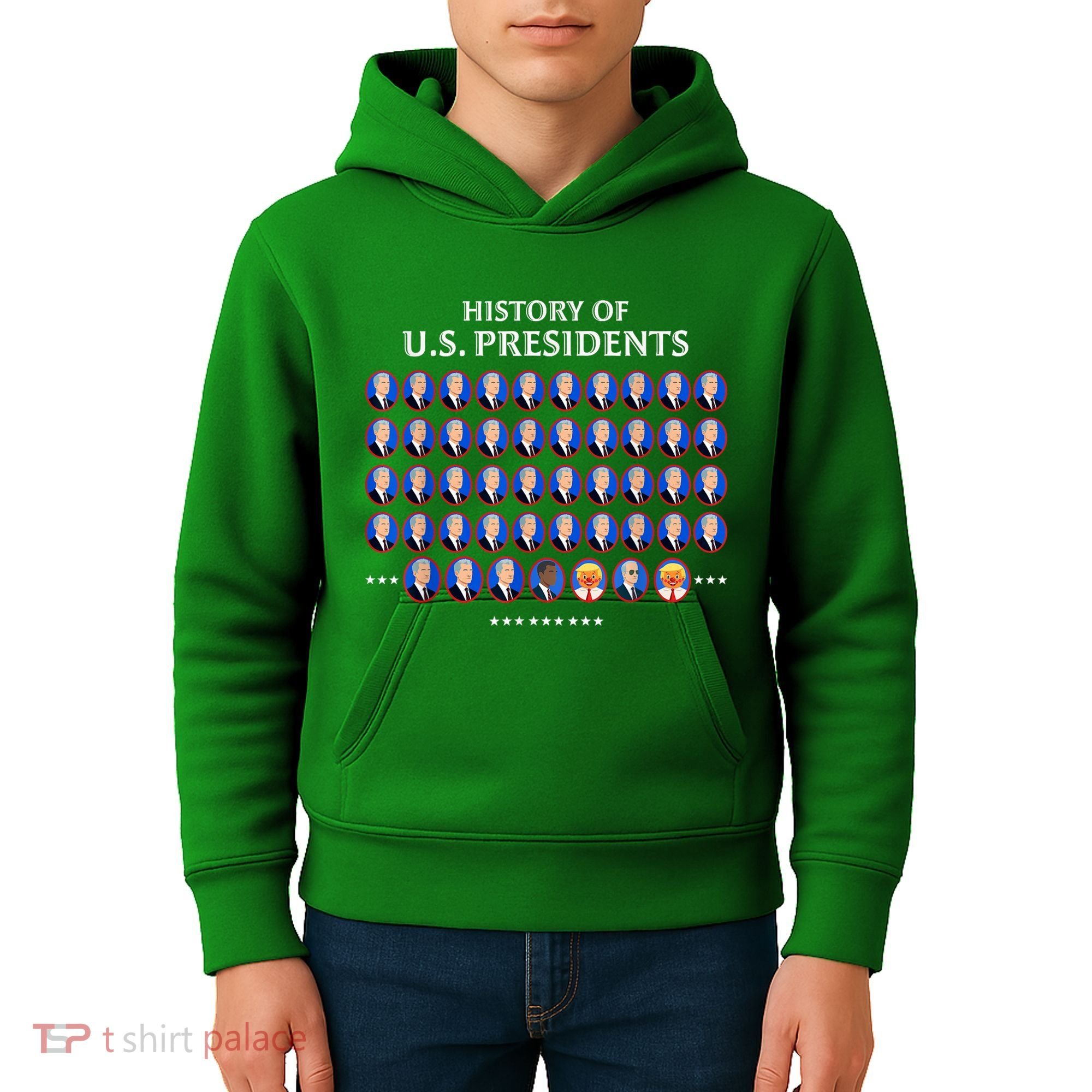 Us Presidents Kids Hoodie