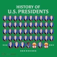 Us Presidents Kids Long Sleeve Shirt thumb 2