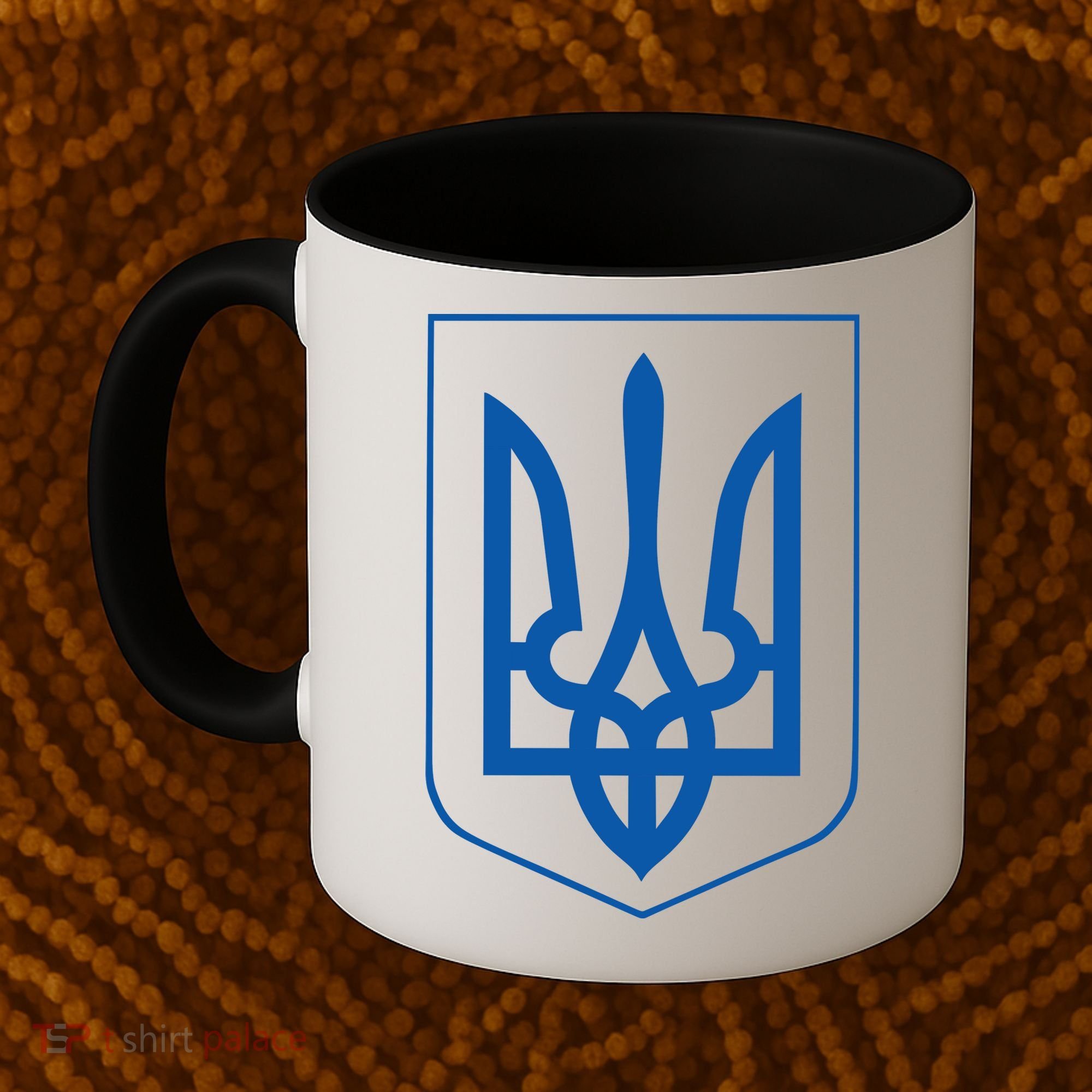 Ukraine Pride Ukrainian Coat Of Arms Coffee Mug