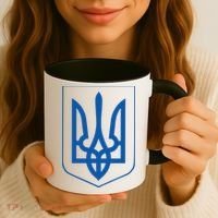 Ukraine Pride Ukrainian Coat Of Arms Coffee Mug thumb 3