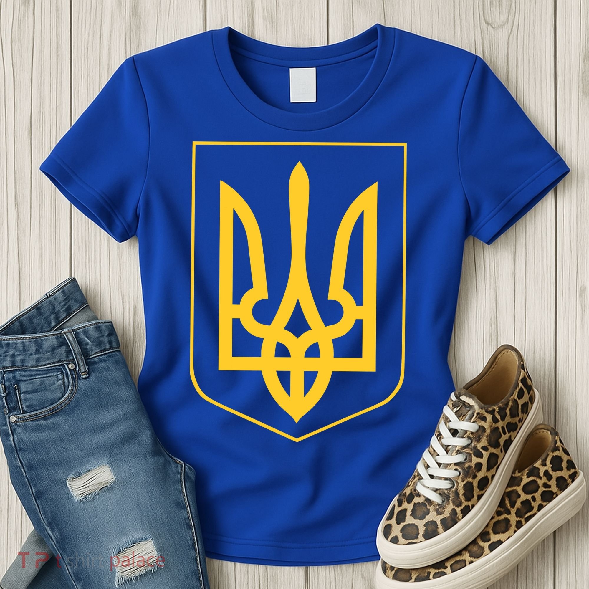 Ukraine Pride Ukrainian Coat Of Arms Women's T-Shirt