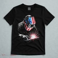 Usa Patriotic Welder T-Shirt thumb 5