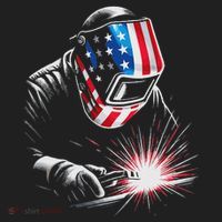 Usa Patriotic Welder Beanie thumb 2