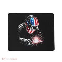 Usa Patriotic Welder Mousepad thumb 0