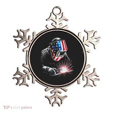 Usa Patriotic Welder Ornament