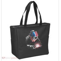 Usa Patriotic Welder Tote Bag thumb 2