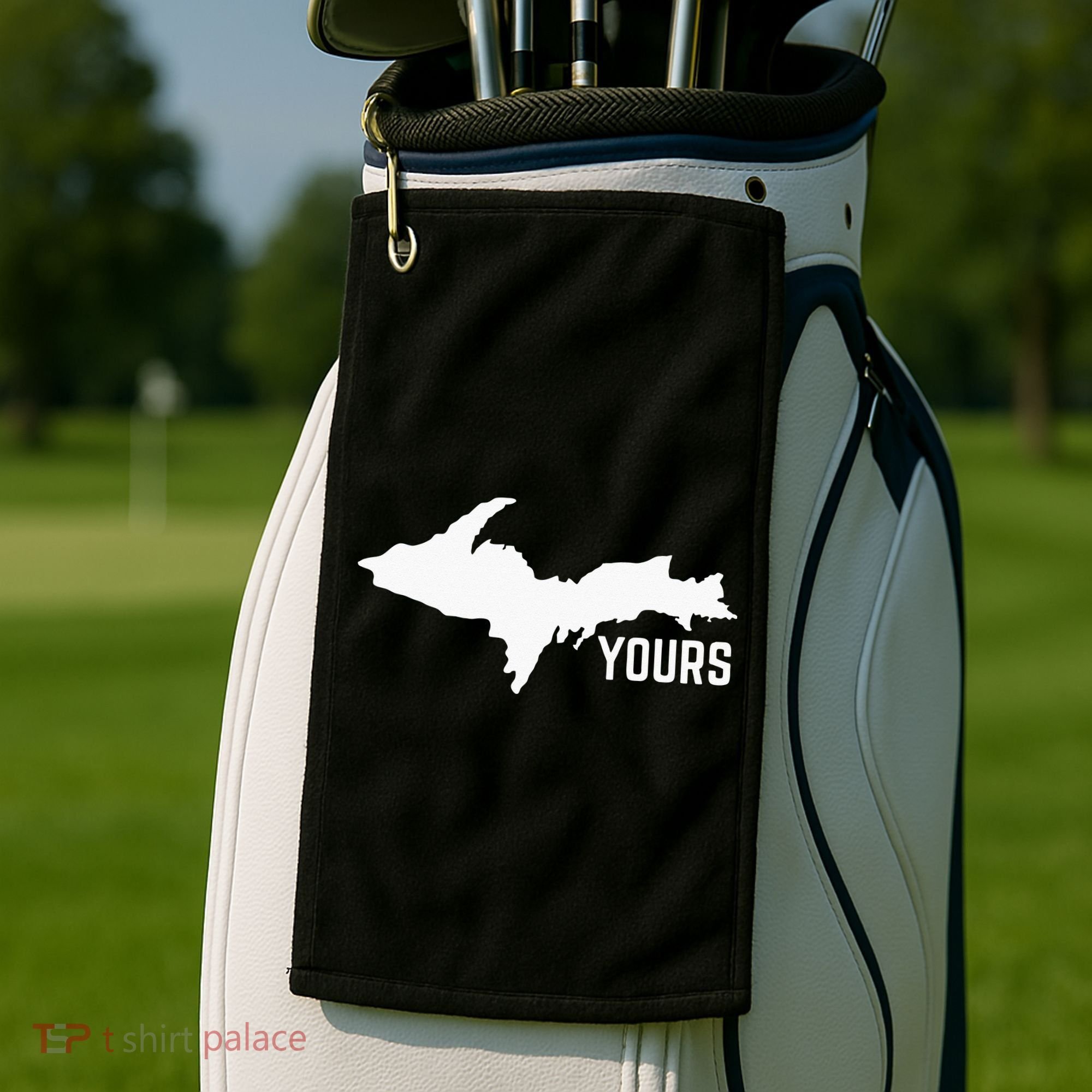 U P Yours Upper Peninsula Golf Towel