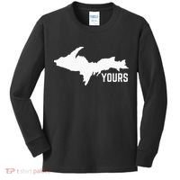 U P Yours Upper Peninsula Kids Long Sleeve Shirt thumb 0