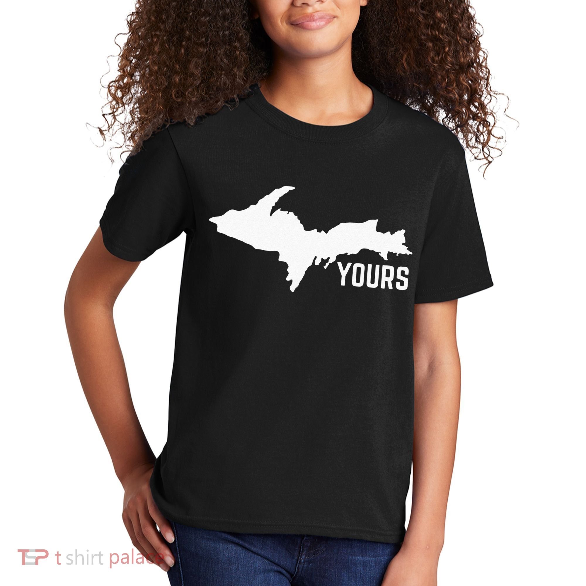 U P Yours Upper Peninsula Kids T-Shirt