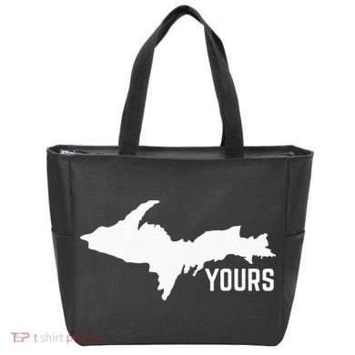 U P Yours Upper Peninsula Tote Bag