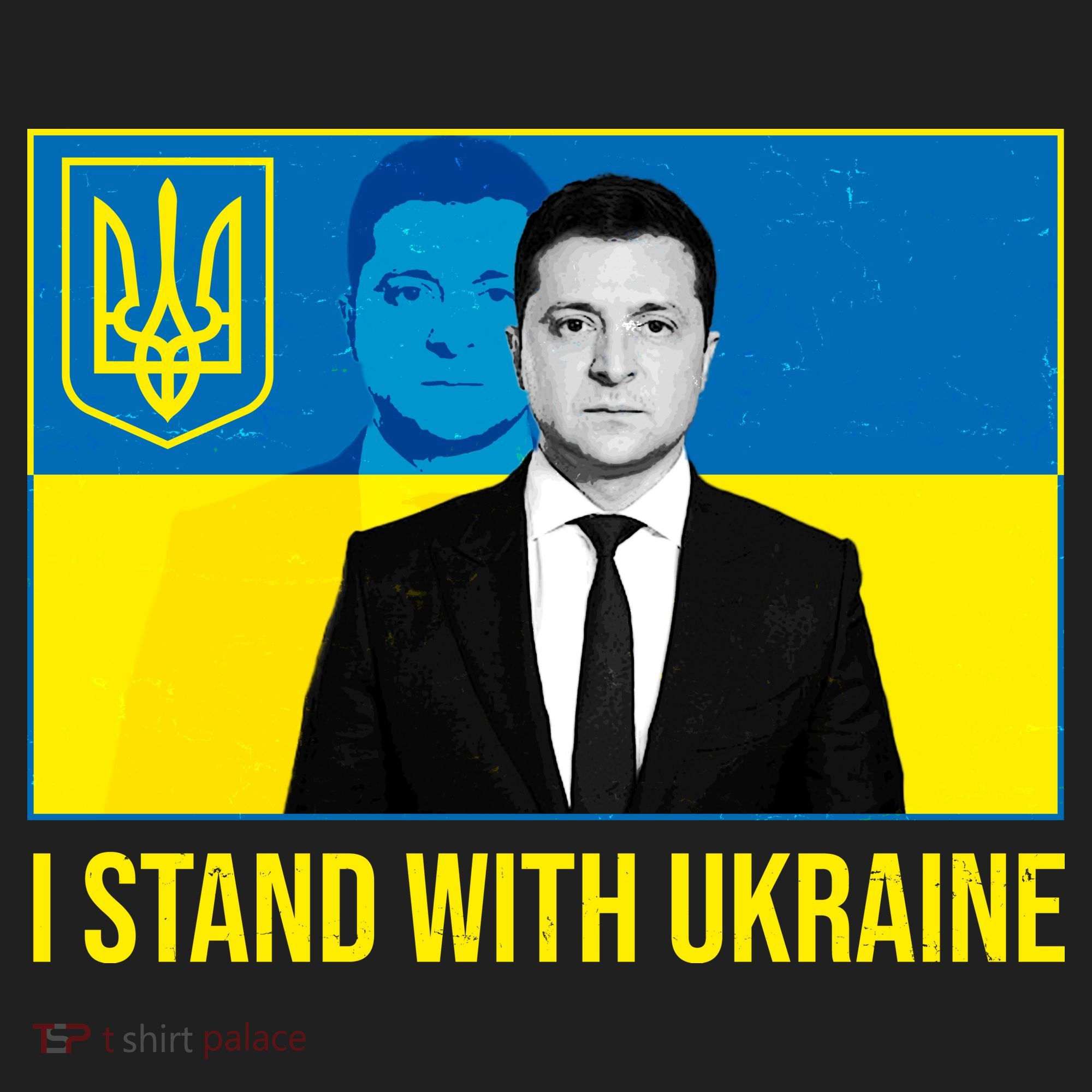 Ukrainian President Zelensky I Stand With Ukraine Beanie