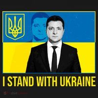 Ukrainian President Zelensky I Stand With Ukraine Toddler Hoodie thumb 2