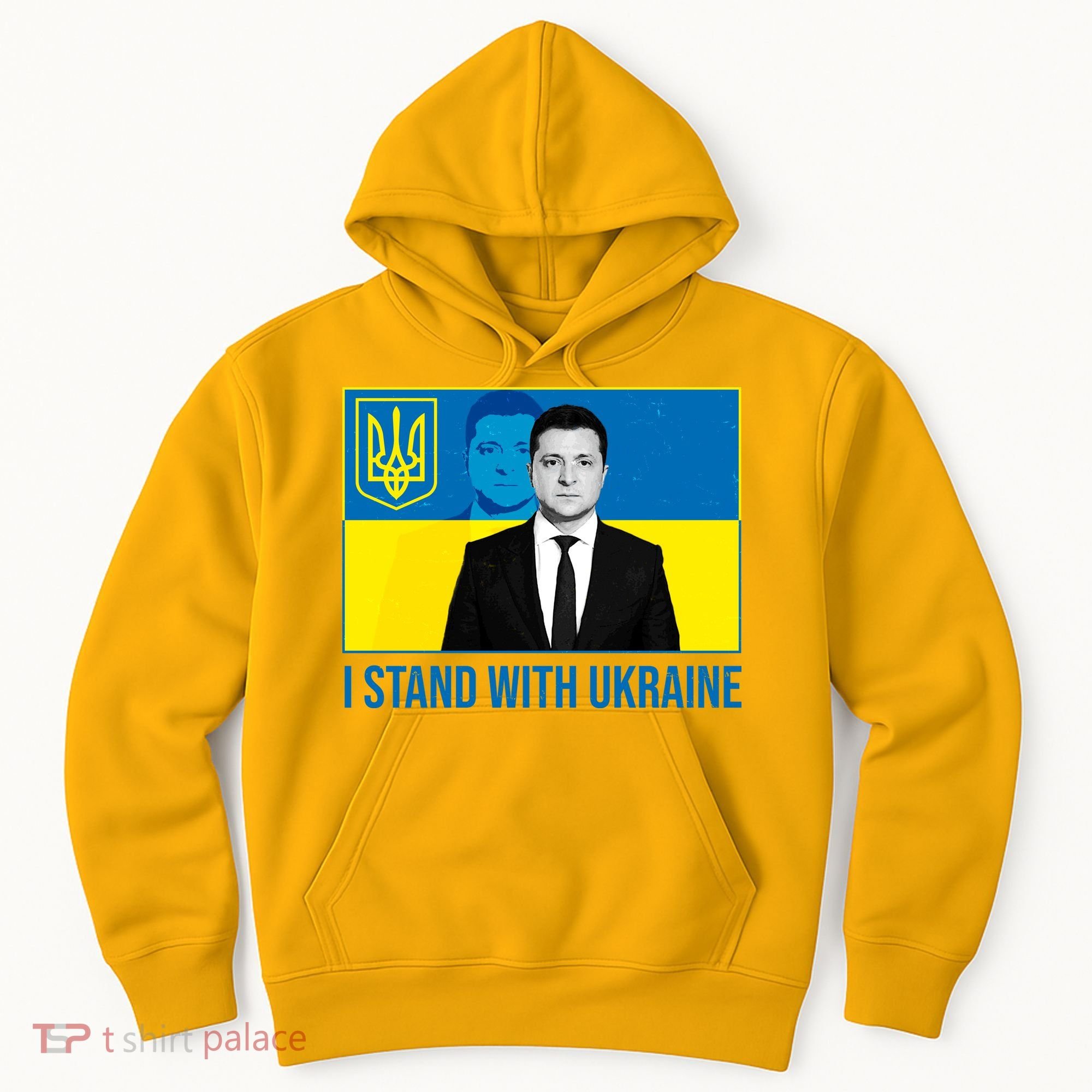 Ukrainian President Zelensky I Stand With Ukraine Hoodie