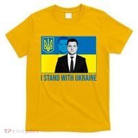 Ukrainian President Zelensky I Stand With Ukraine T-Shirt thumb 0