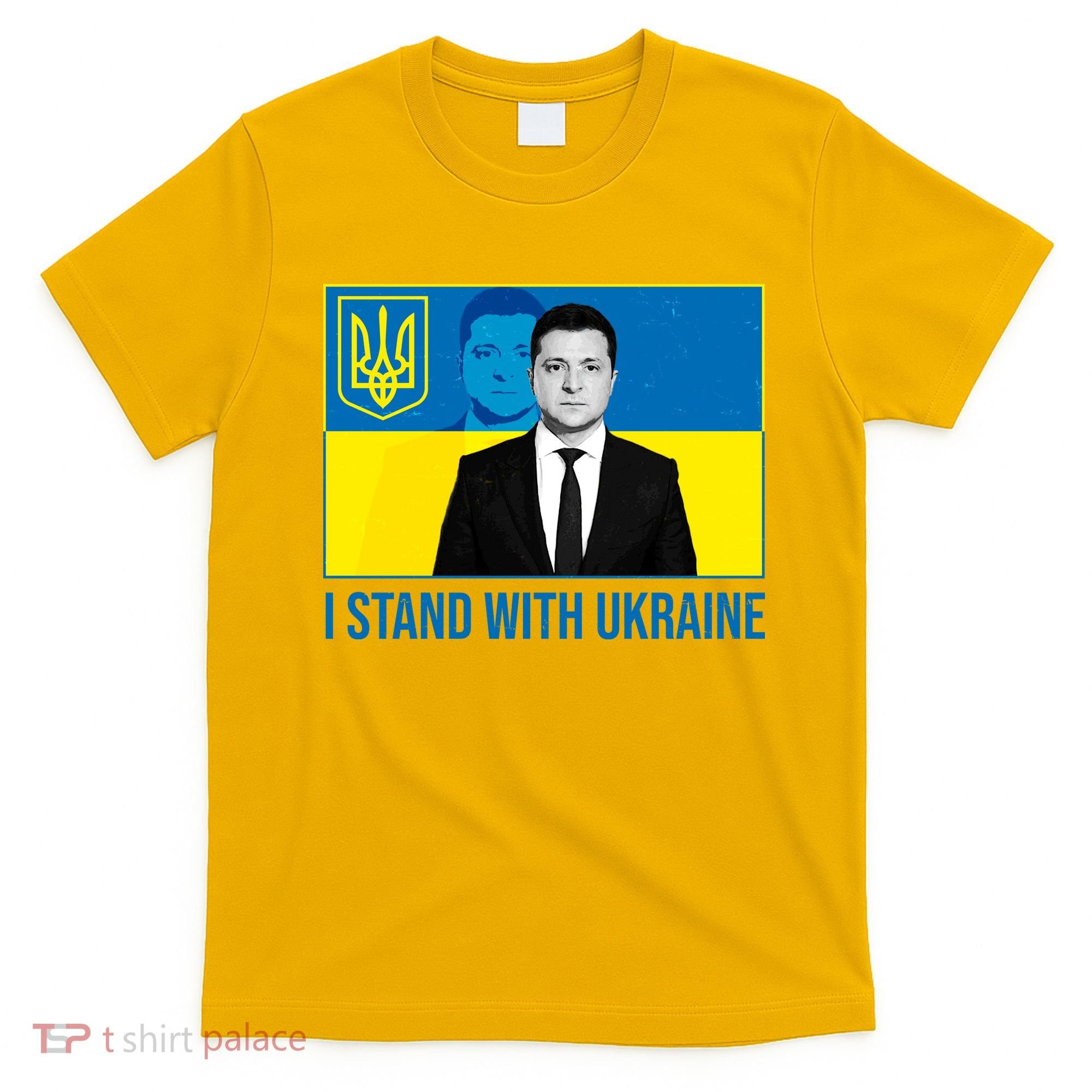 Ukrainian President Zelensky I Stand With Ukraine T-Shirt