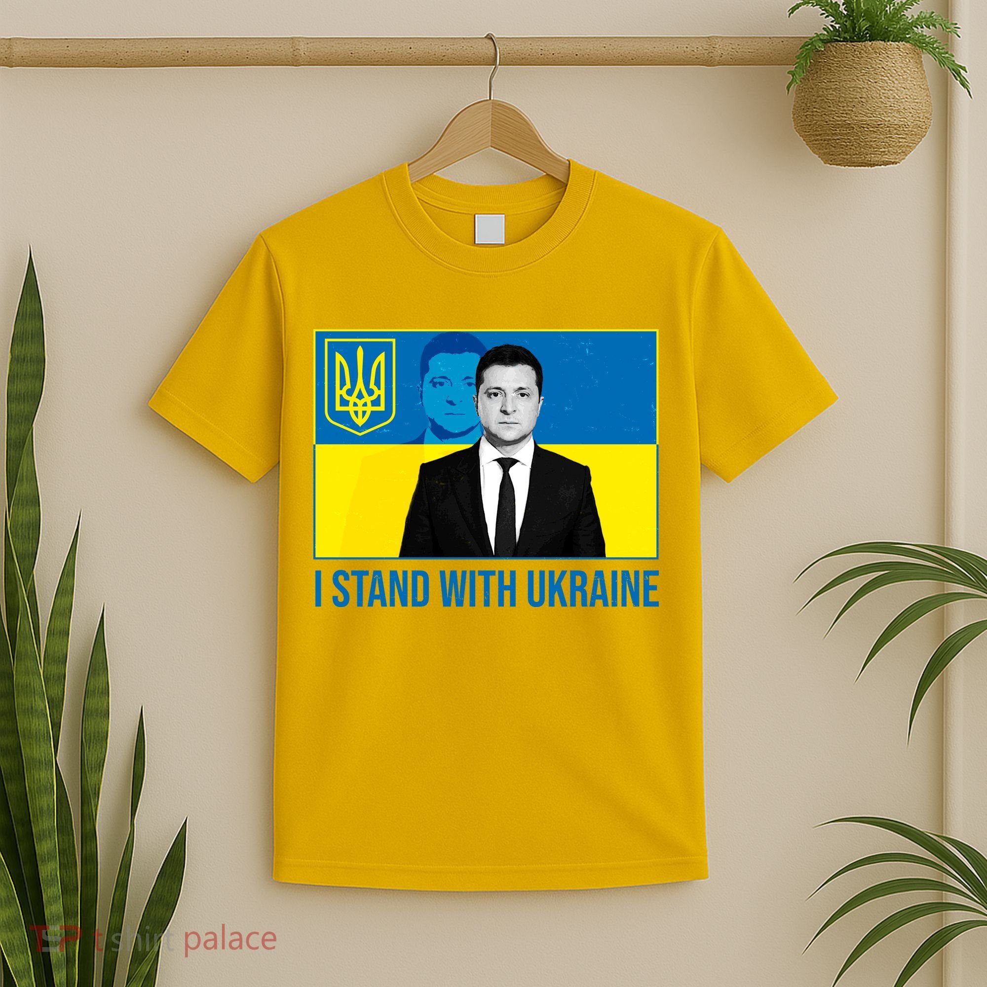 Ukrainian President Zelensky I Stand With Ukraine T-Shirt