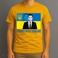 Ukrainian President Zelensky I Stand With Ukraine T-Shirt thumb 3