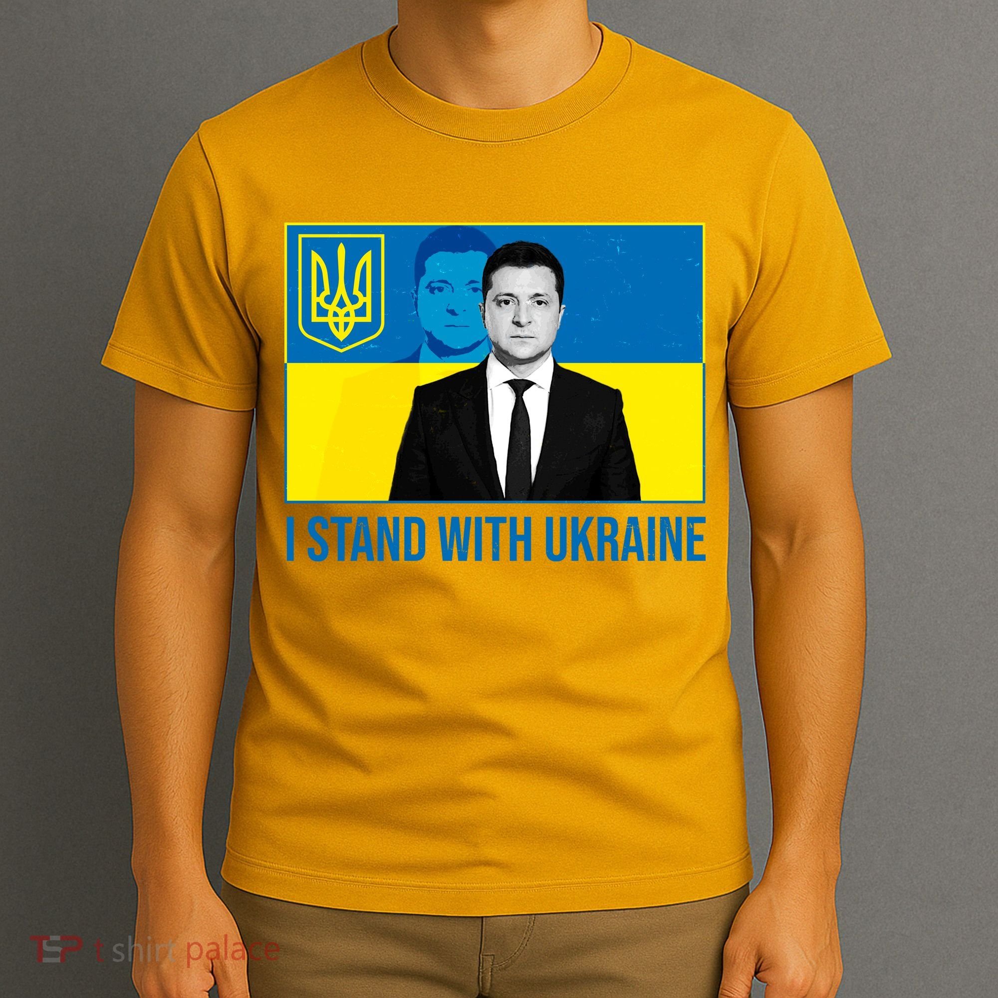 Ukrainian President Zelensky I Stand With Ukraine T-Shirt