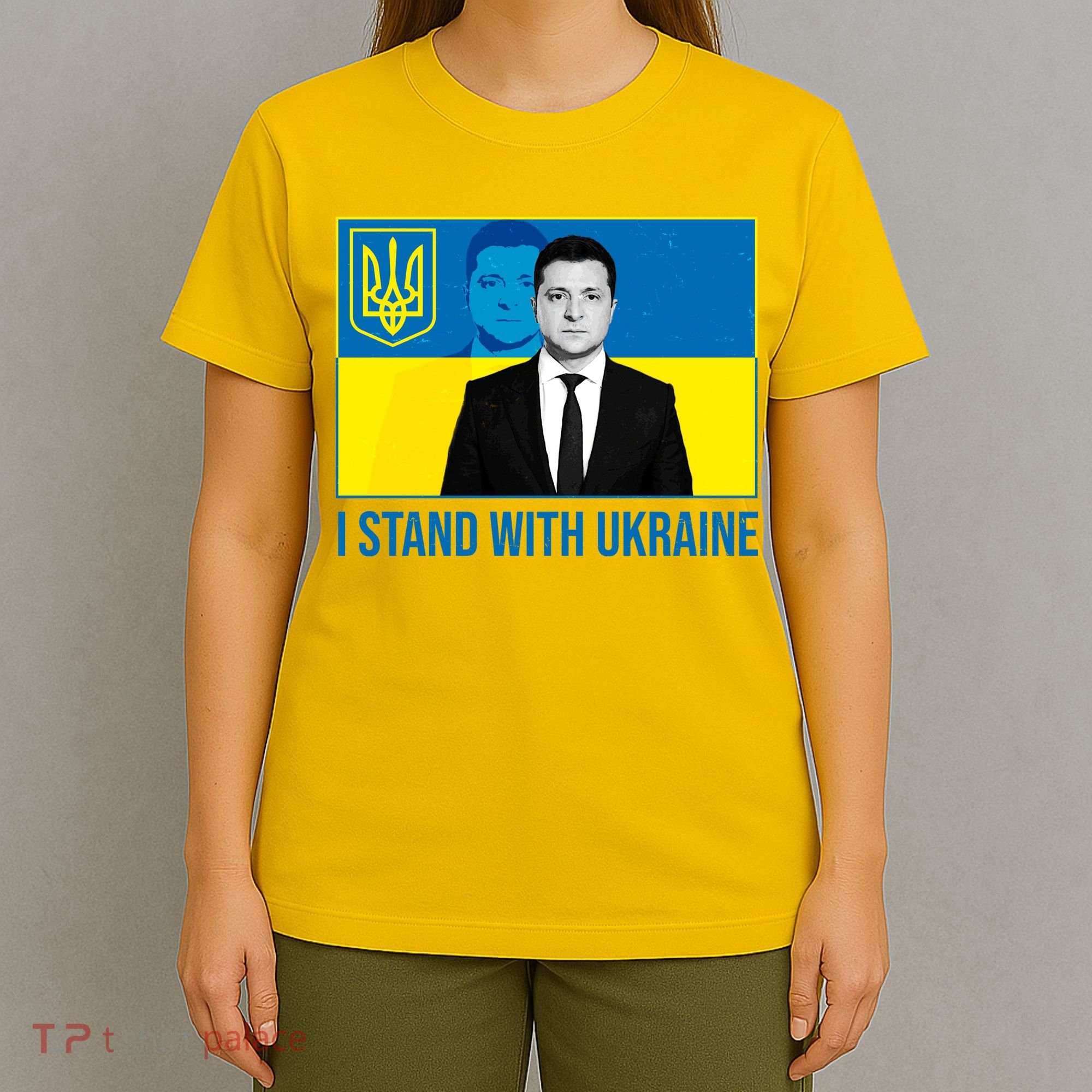 Ukrainian President Zelensky I Stand With Ukraine T-Shirt