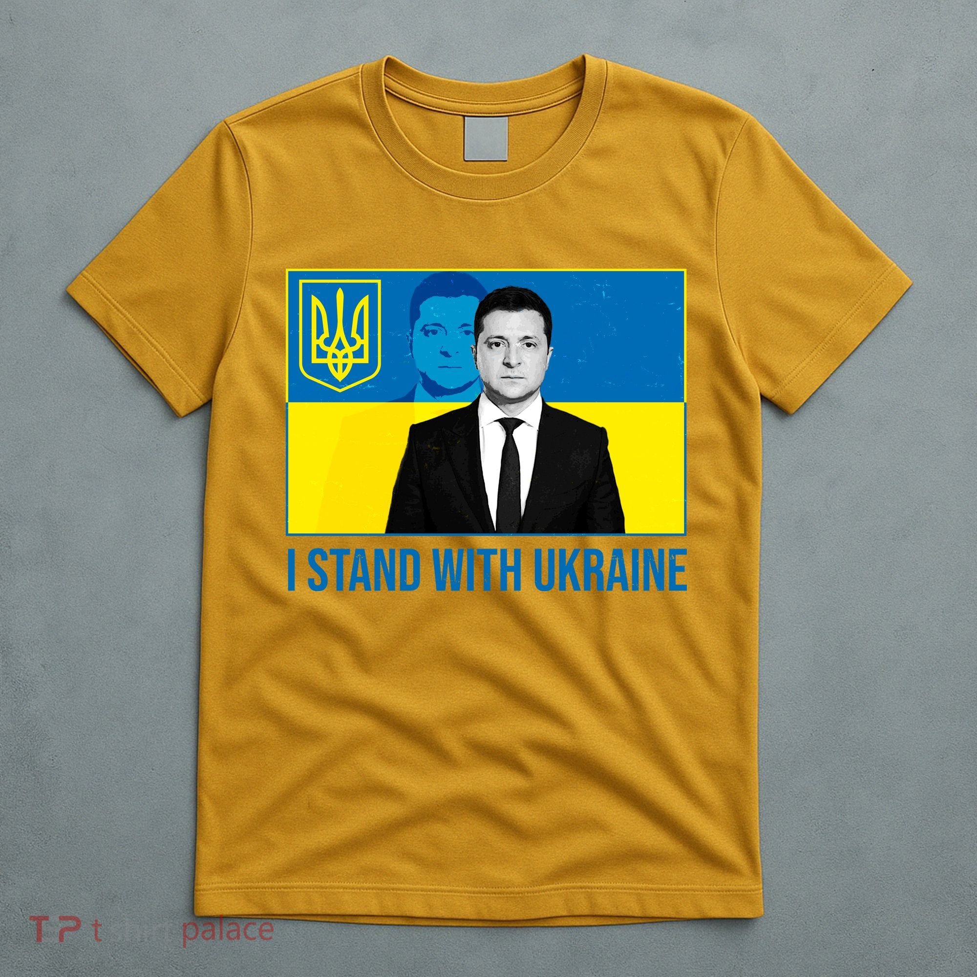Ukrainian President Zelensky I Stand With Ukraine T-Shirt