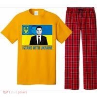 Ukrainian President Zelensky I Stand With Ukraine Pajama Set thumb 0