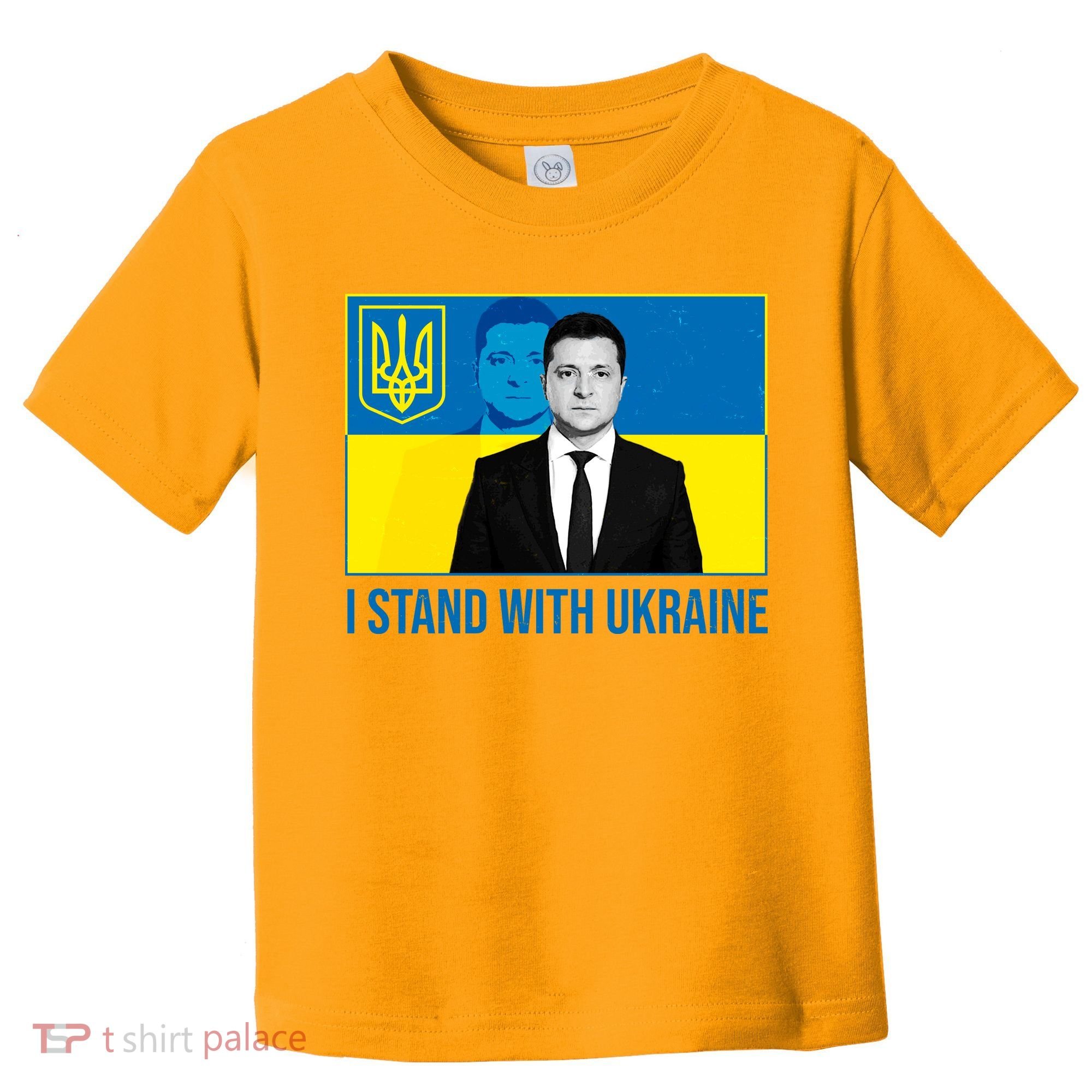 Ukrainian President Zelensky I Stand With Ukraine Toddler T-Shirt