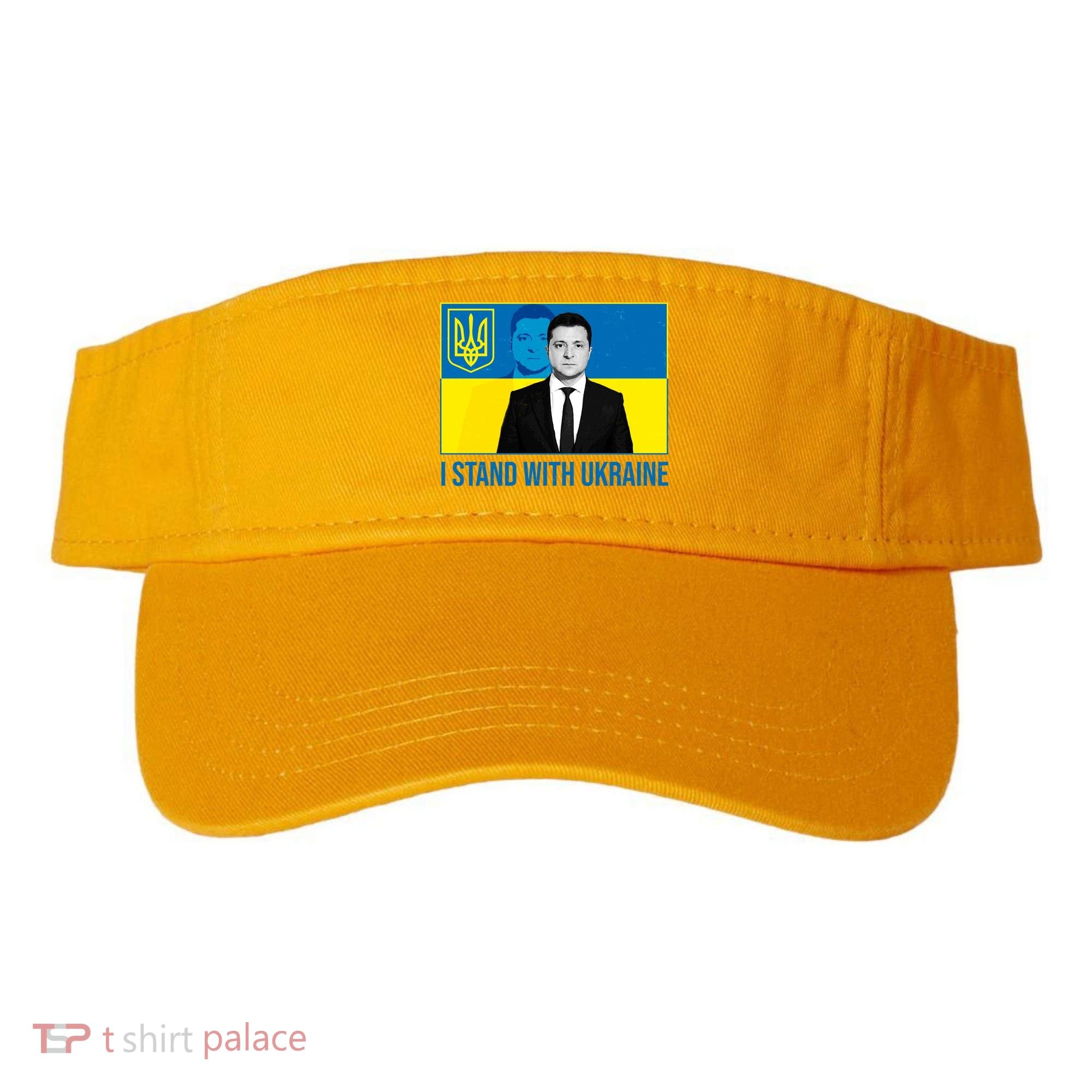 Ukrainian President Zelensky I Stand With Ukraine Visor
