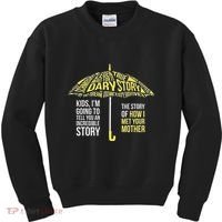Umbrella Quote Collections How I Met Your Mother Classic Kids Sweatshirt thumb 0