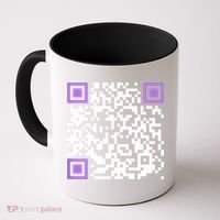 Unique Qrcode With Humorous Hidden Message Coffee Mug thumb 0
