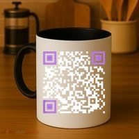Unique Qrcode With Humorous Hidden Message Coffee Mug thumb 4
