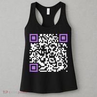 Unique Qrcode With Humorous Hidden Message Women's Tank Top thumb 3