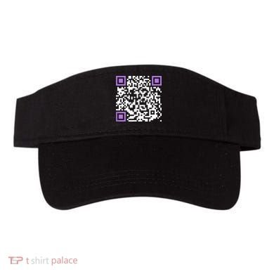 Unique Qrcode With Humorous Hidden Message Visor