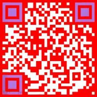 Unique Qrcode With Humorous Hidden Message Santa Hat thumb 1