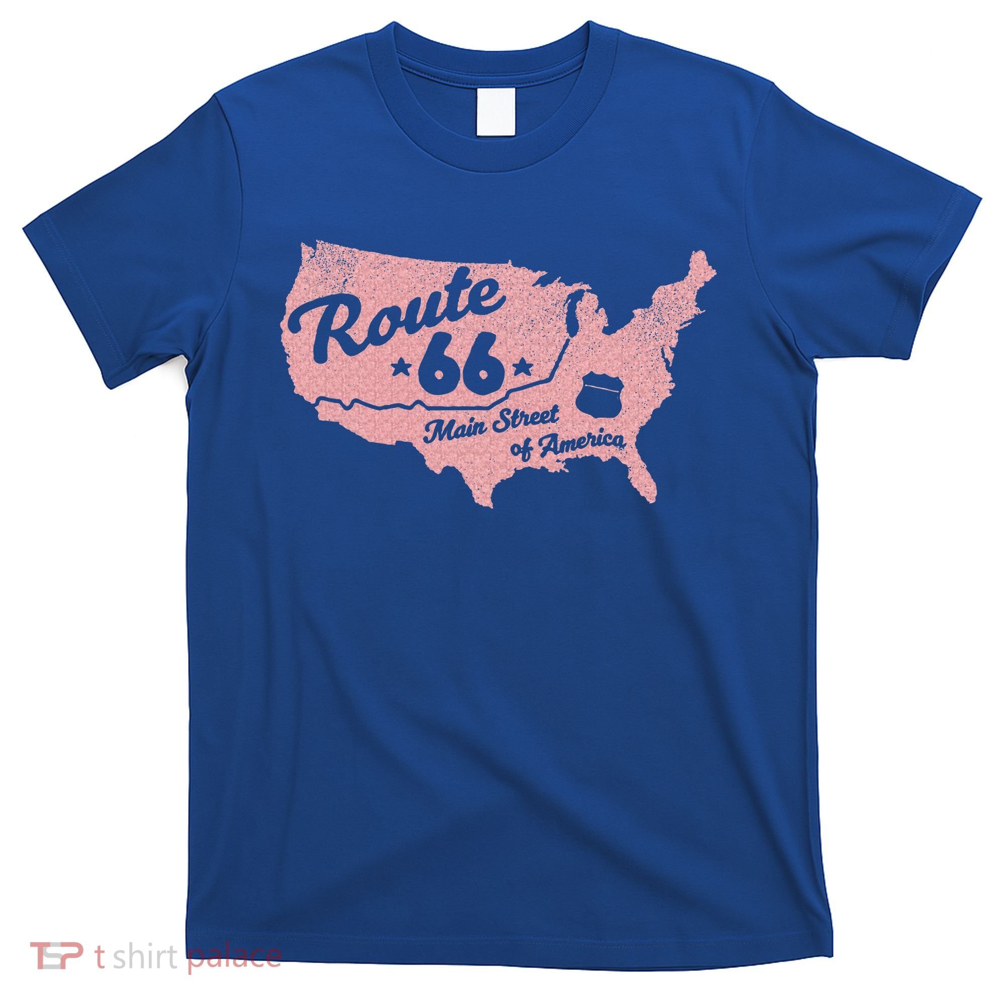 USA Route 66 Main Street Of America  T-Shirt