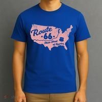 USA Route 66 Main Street Of America  T-Shirt thumb 3