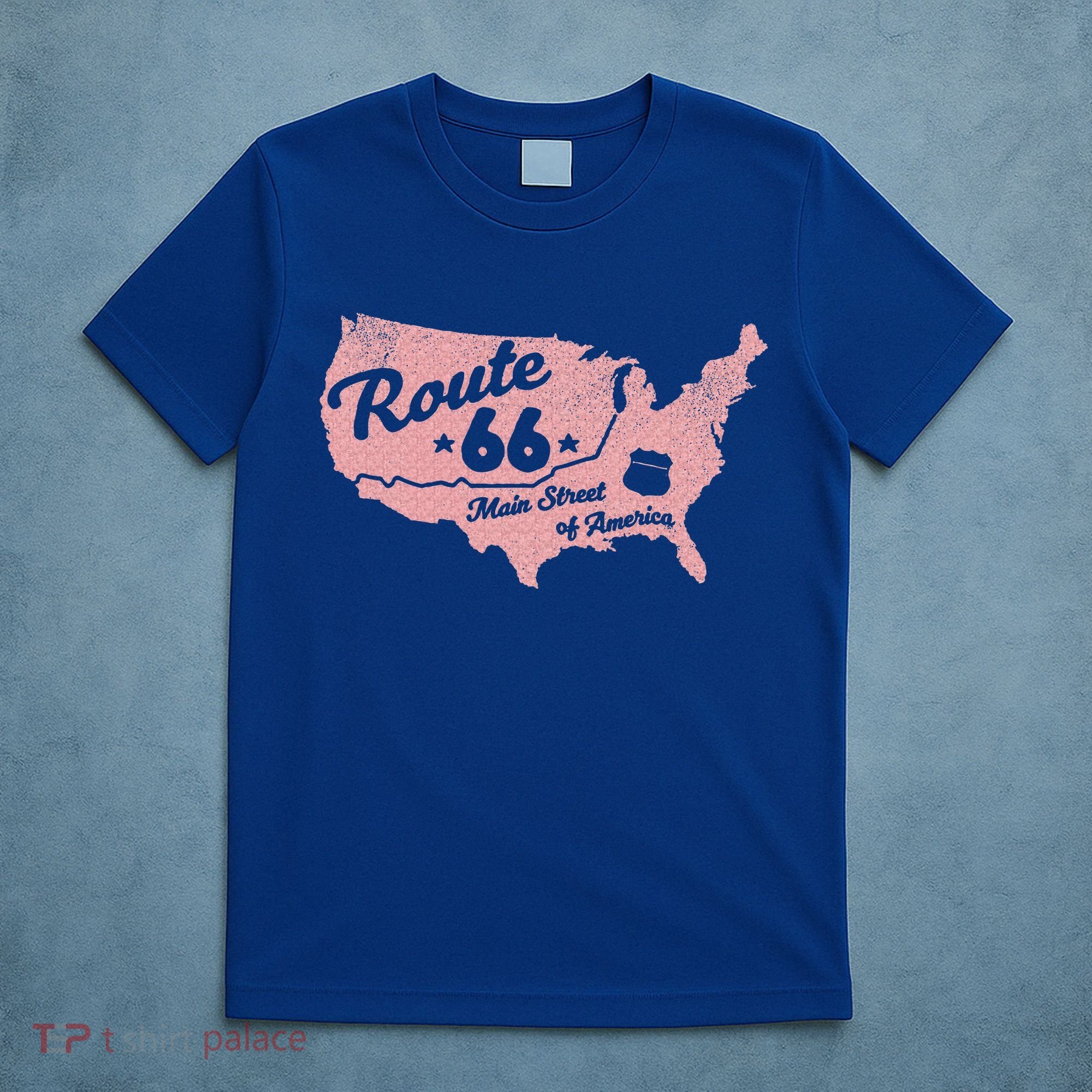 USA Route 66 Main Street Of America  T-Shirt