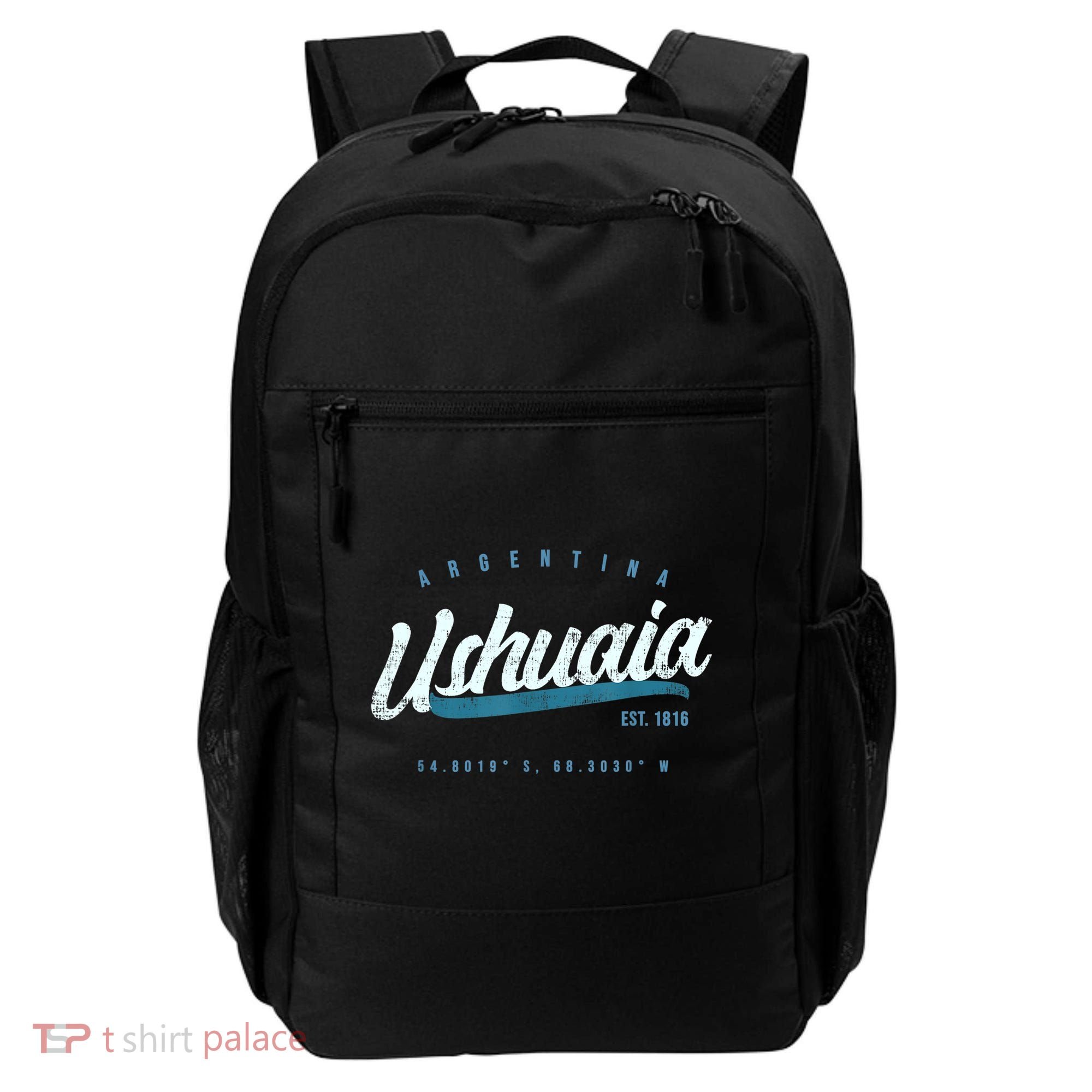 Ushuaia Retro Argentina Meaningful Gift Backpack