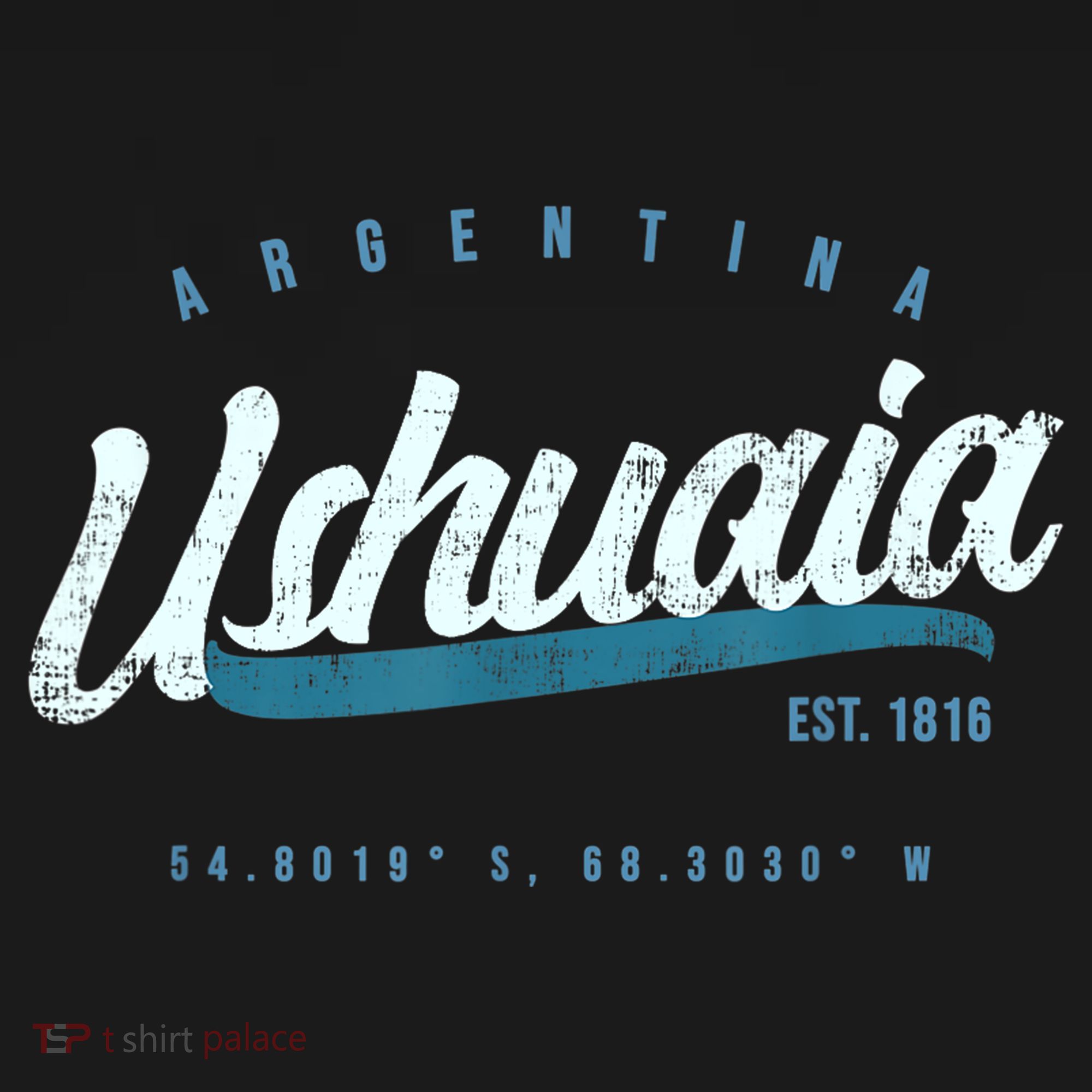Ushuaia Retro Argentina Meaningful Gift Women's Hoodie